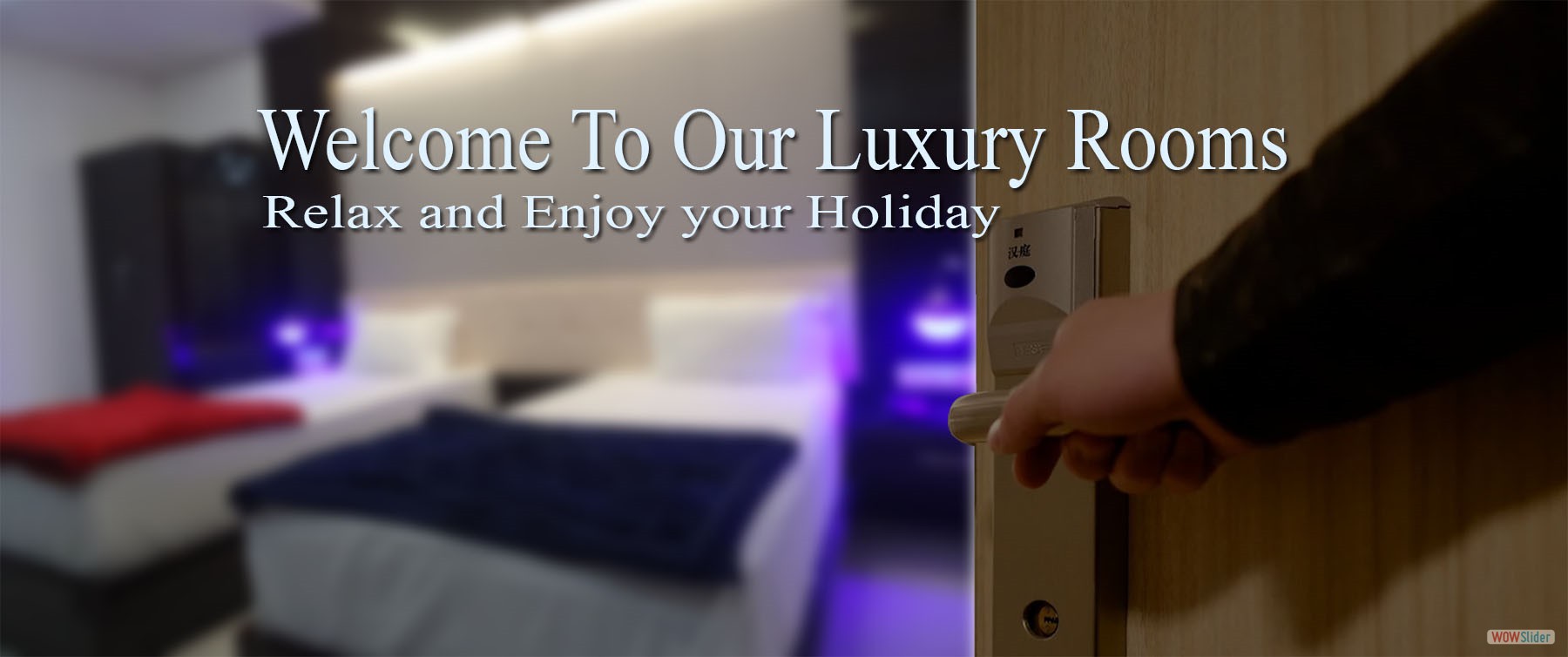 Welcome to Our Luxury Room